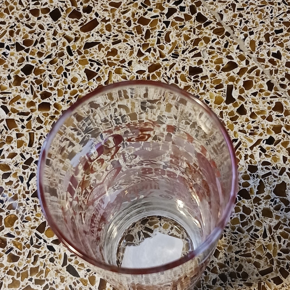 Tall Valentines Themed Glass Vase EUC - Picture 7 of 12